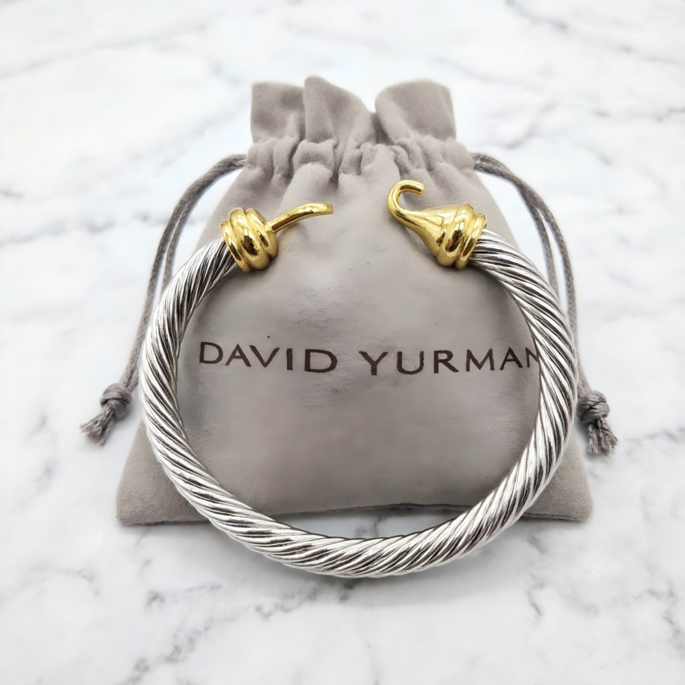 David Yurman Golden Hook Bracelet - Picture 2 of 4